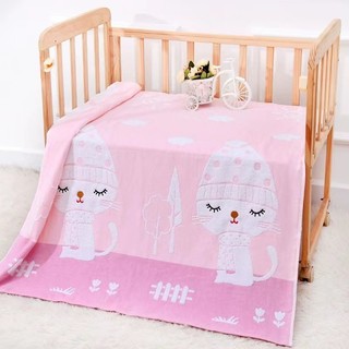 KHĂN Tắm Cotton cho bé và làm Chăn đắp 2 in 1 cho bé sơ sinh 4 mùa cao cấp Shop Miha Baby