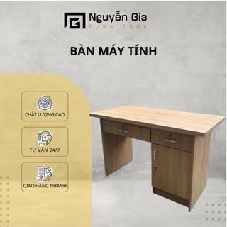 Bàn làm việc có ngăn kéo, hộc tủ, kệ đỡ cpu- free ship hcm