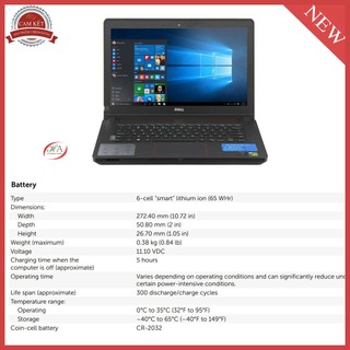 Pin Sạc dell Inspiron 14 7447