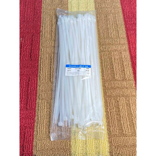 Combo 10sợi dây rút nhựa 8x300 x100, dây thít nhựa 8x300 x100 dây rút nhựa, dây thít, lạt nhựa 30cm bản to dày