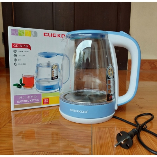 Ấm Siêu Tốc CUCKDD,TOBYCOOK GD-ST16 Vỏ Trong và Ấm Siêu Tốc CUCKDD GD-ST20 2.5 Lít. LMS
