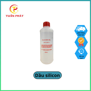 Dầu silicon [Rẻ vô địch] sử dụng cho máy photo copy cao cấp 500ml