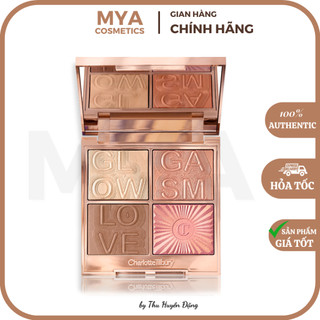 Bảng phấn tạo khối charlotte tilbury nudegasm face palette, bảng phấn bắt sáng charlotte