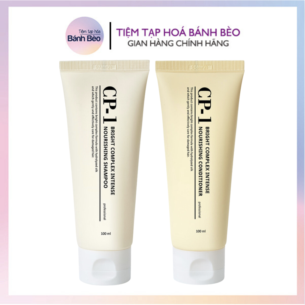Dầu gội dầu xả phục hồi nuôi dưỡng tóc CP-1 Bright Complex Intense Nourishing Shampoo / Conditioner 100ml