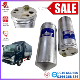 Phin lọc nhôm điều hòa xe tải thaco ollin - phin lọc gas máy lạnh ô tô - phụ tùng điều hòa thaco ollin