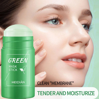 Mặt nạ bùn trà xanh đẩy mụn đầu đen, làm sạch lỗ chân lông dạng lăn dùng siêu tiện lợi hàng chuẩn