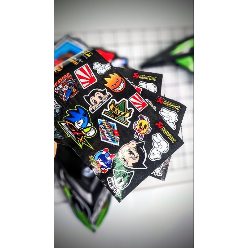 Set sticker hình dán nhiều thể loại EP1 cực đẹp và chất lượng