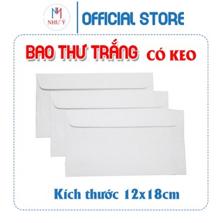 Bao thư trắng có keo (12x18)cm, {100cái}