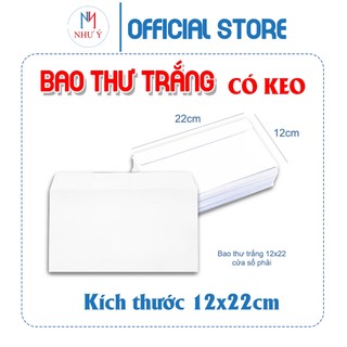 Bao thư trang có keo  (12x22)cm, {100cái}