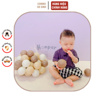  Set 100 bóng nhựa Holla Honper loại đẹp cao cấp bóng nhựa nguyên sinh an toàn không mùi cho bé Chính hãng Holla 