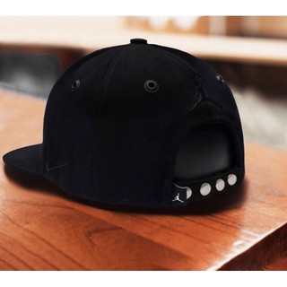 (có video)Mũ Lưỡi Trai SNAPBACK JD Full Đen Cao Cấp