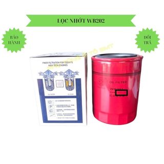 Lọc nhớt xe tải Cửu Long, Foton, Ollin 2.5 -5 tấn , mã lọc WB202(JX0810C/JX0810A/JX0810B/JX202)