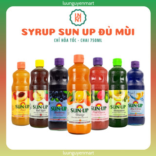 - siro/ syrup sun up đủ các mùi chai 850ml