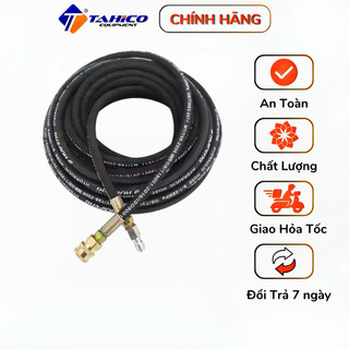 Dây rửa xe áp lực cao 2 lớp bố kẽm - phụ kiện máy rửa xe cao áp - chính hãng | tahico
