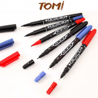 Bút lông dầu 2 đầu bút dạ viết kính đĩa cd không xoá được tomi 170