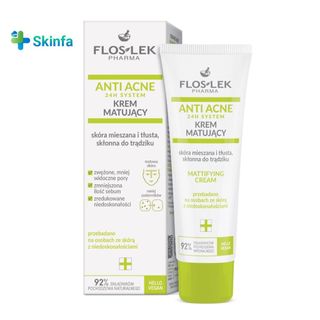 Kem Dưỡng Floslek Kiểm Soát Dầu Và Điều Tiết Nhờn Anti Acne Mattifying Cream 50ml