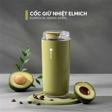 Cốc Giữ Nhiệt INOX 304 ELMICH EL-8300 (420ml) / EL-8386 (550ml)