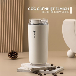 Cốc Giữ Nhiệt INOX 304 ELMICH EL-8300 (420ml) / EL-8386 (550ml)
