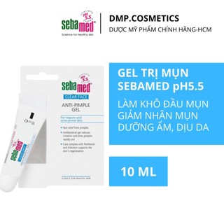 [HÀNG CTY] Kem giảm mụn dạng gel kháng khuẩn & làm dịu da Seba Med Clear Face Anti-Pimple pH5.5 10ml