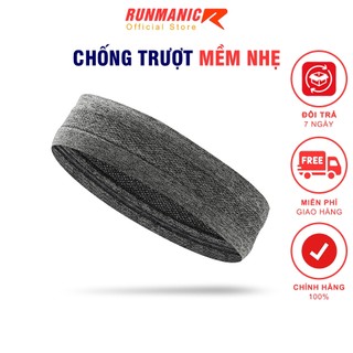 Băng đô thể thao runmanic bd01 chặn mồ hôi đầu co dãn mềm mại