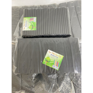 Ống hút nhựa đen phi 6 , phi 12 bịch 500gr