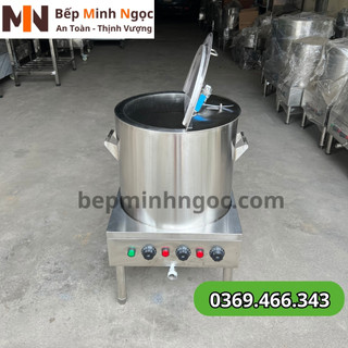 Nồi nấu phở điện đế vuông 20 - 200L lít nồi hơi nấu phở công nghiệp bếp công nghiệp bằng inox 304 bền bỉ cao cấp