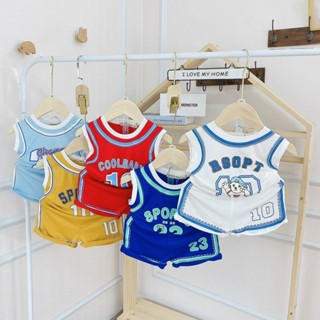 Bộ ba lỗ Miky số chất thun lạnh cho bé 3-20kg