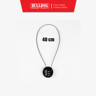 Khoá số Bulldog dùng để khoá chống trộm mũ bảo hiểm