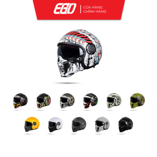 Mũ bảo hiểm nguyên đầu đa năng ego e-5