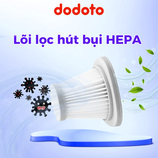 Lọc HEPA, lọc máy hút bụi cầm tay mini dodoto, lực hút siêu mạnh, lõi lọc máy hút bụi
