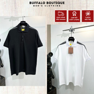 Áo polo nam búp be ry logo thêu viền vai siêu đẹp – áo polo nam nữ búp be ry logo thêu siêu chất