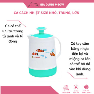 Ca nhựa cách nhiệt Tân Lập Thành ba cỡ nhỏ trung đại