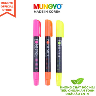 Bút Dạ Quang Sáp Vặn, Bút Dấu Dòng, Bút Nhớ Dòng Hàn Quốc Mungyo MSH-12