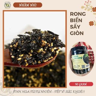 Rong Biển Sấy Giòn Mè 90gram & 150gram Chuẩn Vị Nhà Làm Handmade Trọn Vị Xuân 2024