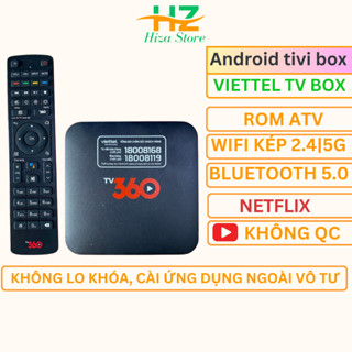 Box tivi 360 Chạy ROM ATV ngoài Biến tivi thường thành Smart TV mạng nào cũng dùng được