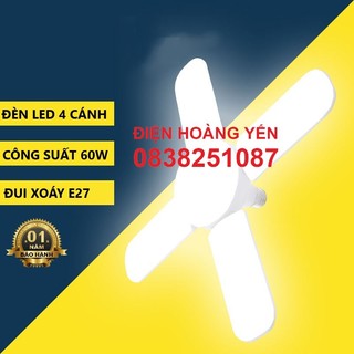 Đèn led cánh quạt 4 cánh 65w siêu sáng