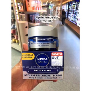 Kem dưỡng da mặt cấp ẩm chuyên sâu Nivea Men Đức - Nguồn hàng Đức