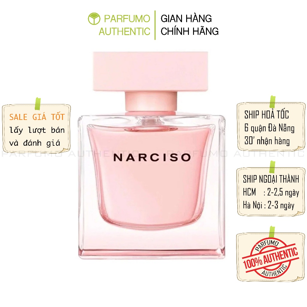 Nước hoa Narciso Cristal eau de parfum | Cam Kết Chính Hãng
