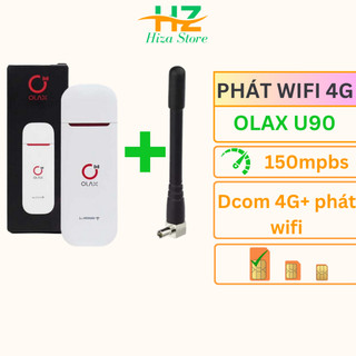 Usb wifi 4g olax u90. dcom 4g, cục phát wifi 4g tốc độ cao 150 mps