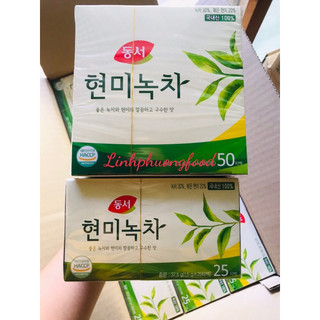 Trà Xanh Gạo Lứt Dongsuh 37.5g*25 gói Hàn Quốc