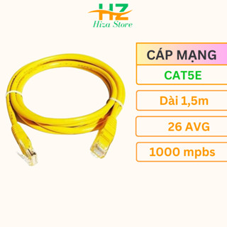 Combo 10 sợi dây mạng, cáp mạng internet LAN Cat 5E đúc sẵng 2 đầu bóc  thiết bị