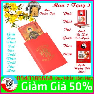 Combo 50 phù thái tuế cho tuổi thìn tuất sửu mão