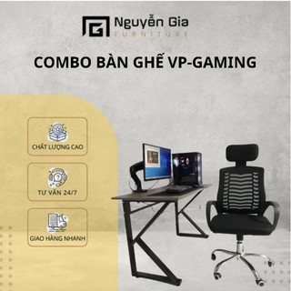 Bộ bàn ghế làm việc ghế xoay văn phòng