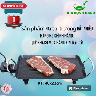 Bếp nướng điện không khói SUNHOUSE SHD4607 bảo hành 12 tháng chính hãng - mẫu mới 2024 SX tại việt nam
