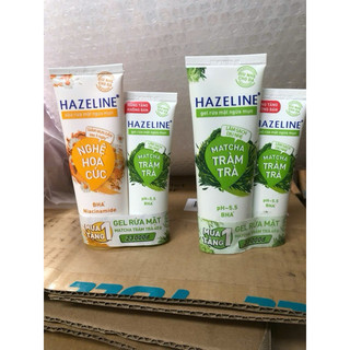 Sửa rửa mặt Hazeline 100gr tặng