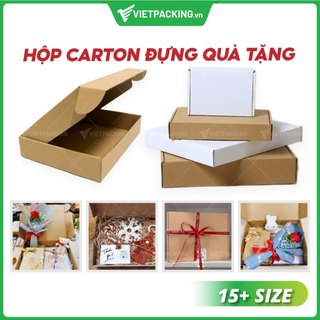 Hộp giấy đựng quà, hộp carton đựng quà, giftbox, hộp đựng quà tặng, quần áo, chất giấy cứng, nhiều kích thước