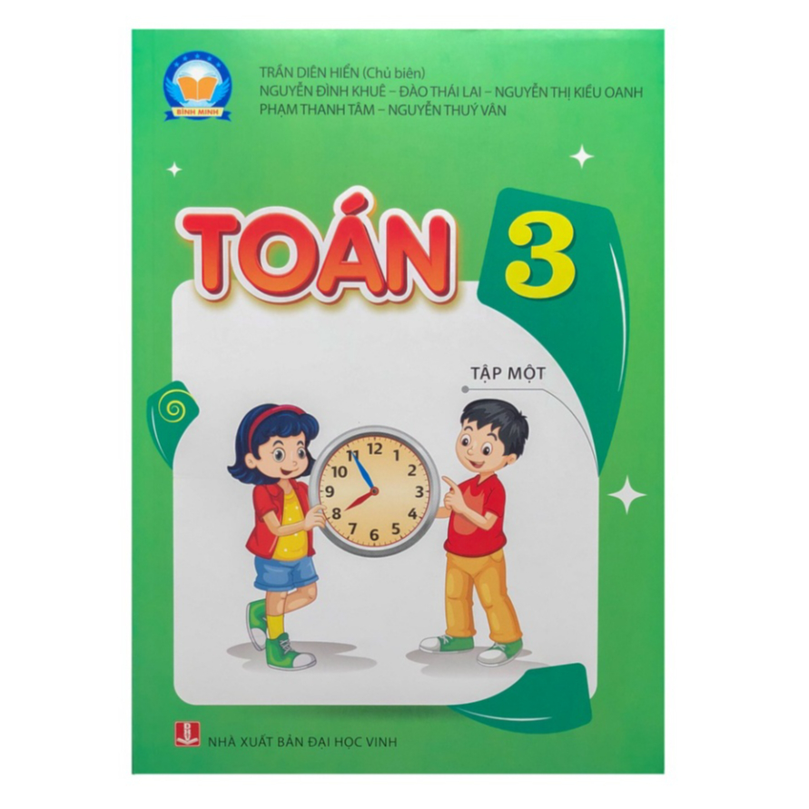Sách - TOÁN 3 - Bình Minh (Tập 1)
