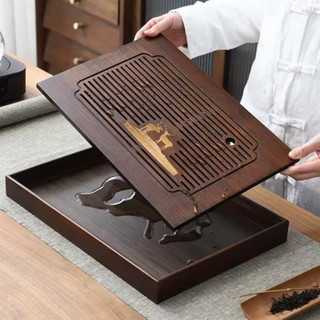 Khay trà gỗ để ấm chén