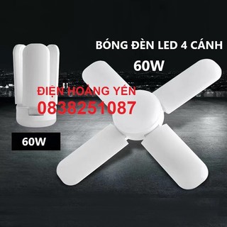 Bóng đèn led 4 cánh 65W siêu sáng