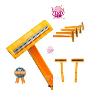 Combo 2 dao cạo râu 2 lưỡi kép thái lan star